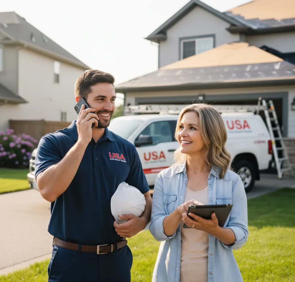 USA Roof Repair Experts customer support in Blackfoot